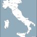 イタリアの地図